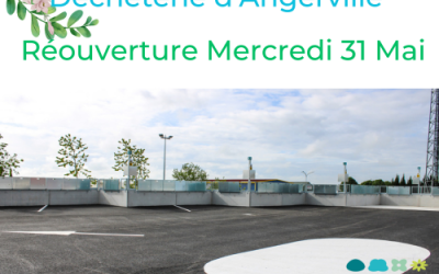 Réouverture de la déchèterie d'Angerville Réouverture de la déchèterie d'Angerville